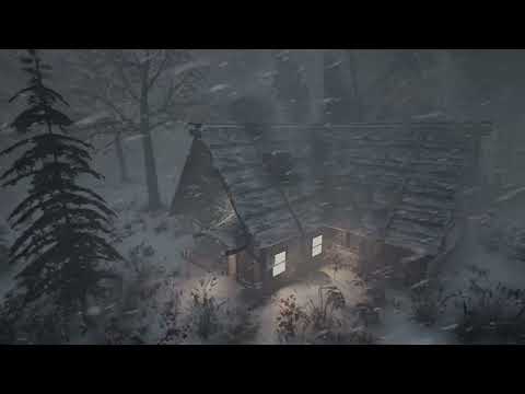 BRUTAL RUSSIAN WINTER with EXTREME February COLD & blizzard for sleeping. WINTER STORM #sleepsounds