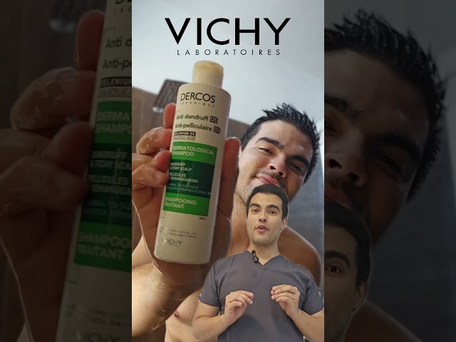 Vídeo relacionado con Vichy Champú Anticaspa, Cabellos Grasos, Elimina la Caspa y Reduce los Picores, Cuero Cabelludo Limpio y Sano, Doble Eficacia, Unisex, Dercos Technique, 390 ml