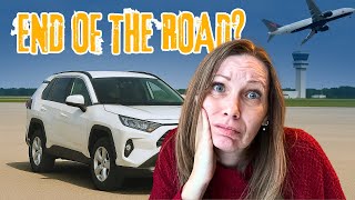 I had to leave my RAV4 behind...