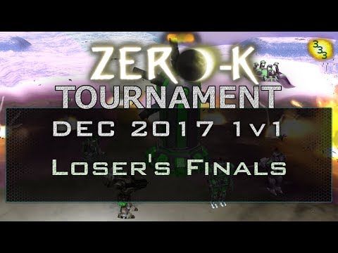 2017/12/16 1v1 Tournament - Loser's Finals - Zero-K