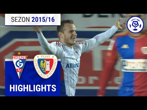 Górnik Zabrze - Piast Gliwice 5:2 | SKRÓT | Ekstraklasa 2015/16 | 18. Kolejka