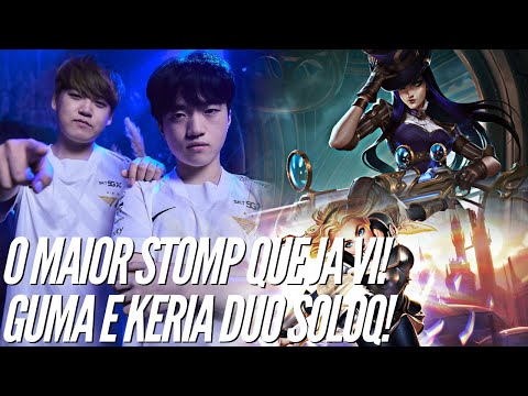 QUANDO O T1 GUMAYUSI E O T1 KERIA JOGAM DUO NA SOLOQ KR!