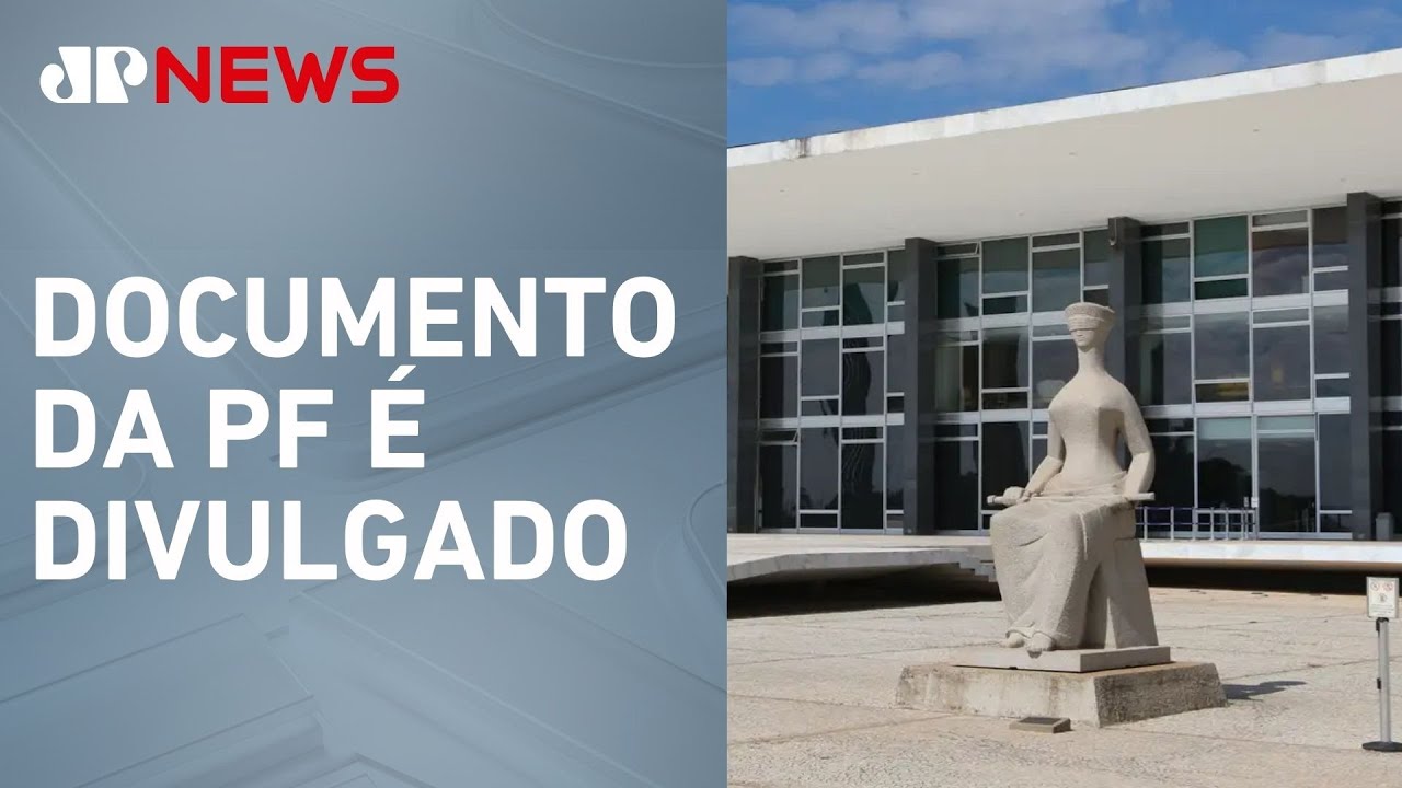 STF libera relatório da Polícia Federal sobre tentativa de golpe de Estado