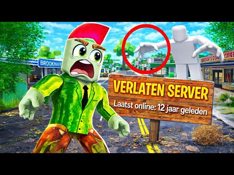 Job Bezoekt Lege Server In Brookhaven RP🏡Maar Toen... In Roblox!