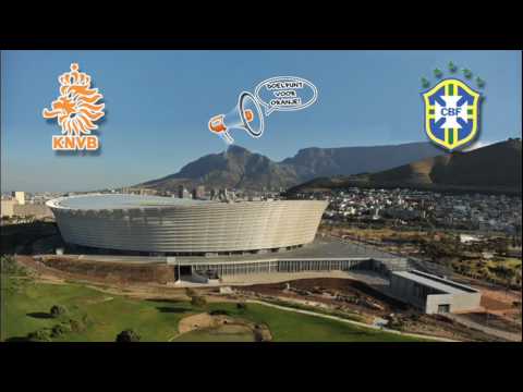 Doelpunt voor Oranje! voor NED - BRA | WK2010