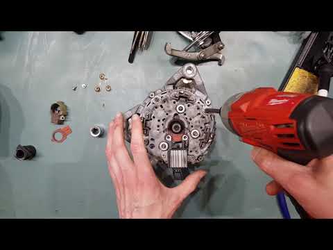 Make your own HIGH OUTPUT alternator! - Part 1: The Teardown!