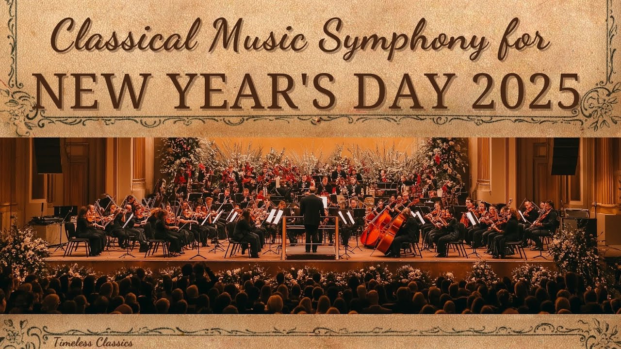 NEW YEAR'S DAY CONCERT | The Best Classical Music to Welcome New Year's Day 2025