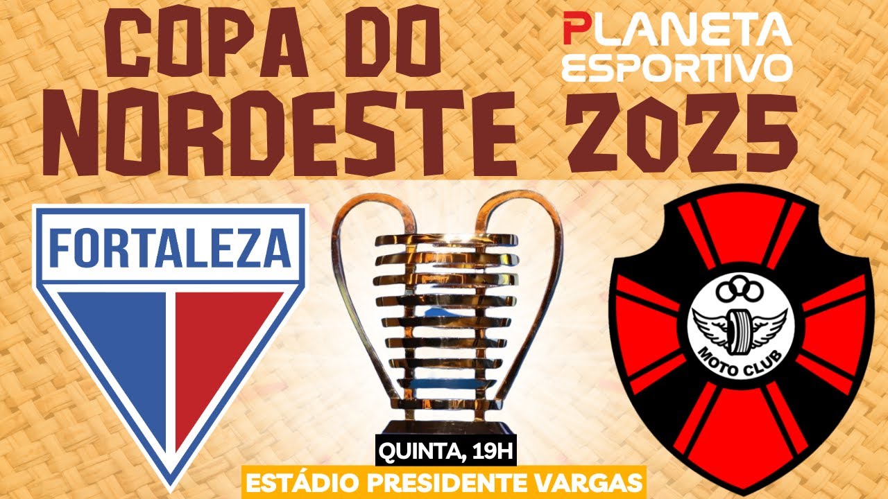 FORTALEZA X MOTO CLUB | 1ª RODADA DA COPA DO NORDESTE - 23/01/2025