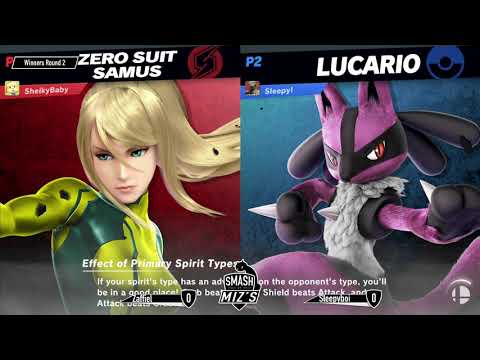 Smash @ Miz's WiFi 21 - Zaffiel (Zero Suit Samus) vs. Sleepyboi (Lucario, Shulk) Winners Round 2