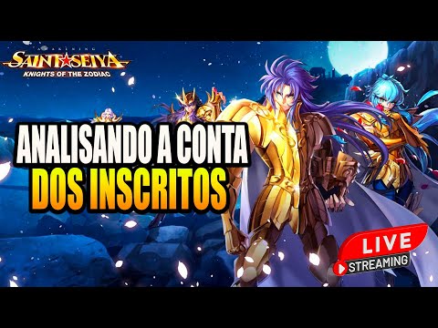 ANALISANDO A CONTA DOS INSCRITOS! - SAINT SEIYA AWAKENING