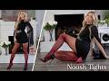Are Berry Tights Too Dramatic Noosh Seamless Tights Review And Try On