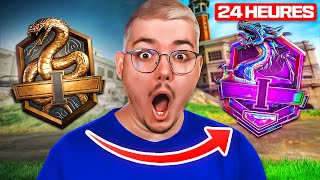 24H en RANKED de BRONZE à IRIDESCENT sur Rebirth island ! (il faut essayer)