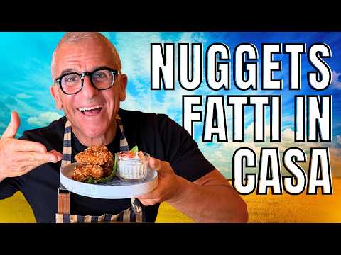 Nuggets di Pollo fritti croccanti (Bocconcini di Pollo fatti in casa) Ricetta di Chef Max Mariola