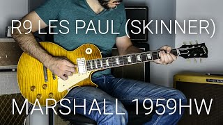 Gibson Les Paul Skinnerburst & Marshall Handwired 1959HW Super Lead Plexi Guitar Amp