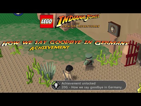 Lego Indiana Jones: How We Say Goodbye In Germany Achievement (Easy Way) - HTG