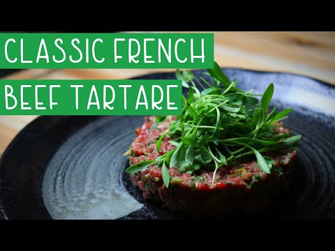 Classic French Beef Tartare | TCV