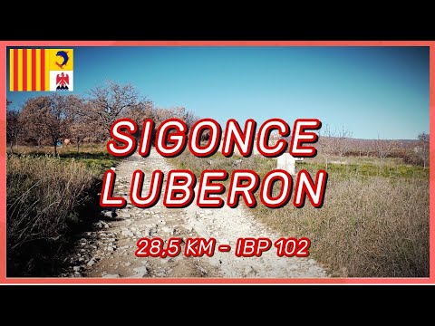 Boucle Lubéron à partir de Sigonce - 28,5 km - IBP 102 - 🌞🌞🌞