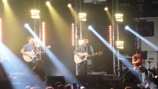 Taylor Henderson singing Girls Just want to Have Fun at Come Together Concert in Tassie on 15.11.14