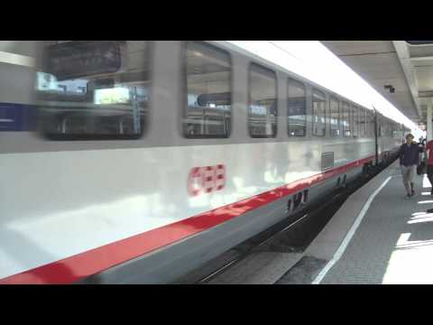 Abfahrt des ÖBB IC 542 in Attnang-Puchheim