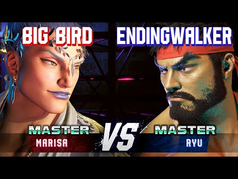 SF6 ▰ BIG BIRD (Marisa) vs ENDINGWALKER (Ryu) ▰ High Level Gameplay