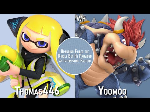 Brandino Failed the Riddle - WF - Thomas446 (Inkling) vs. Yoomoo (Bowser)