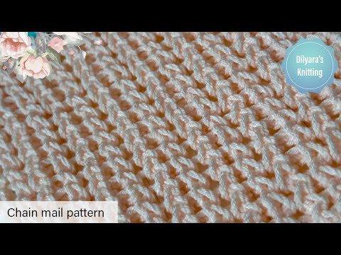 🤩 Best stitch for Thousands projects | Armor pattern knitting