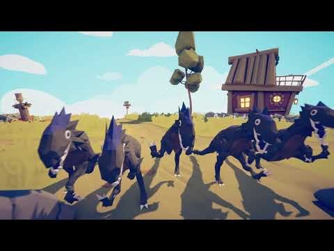 100 farmer Vs all units TABS Mod Totally Accurate Battle Simulator