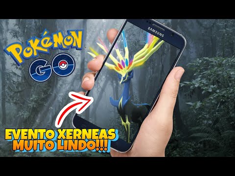 POKEMON GO - PROCURANDO XERNEAS COM FAKE GPS PGSHARP GRATIS