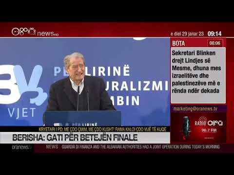 Edicioni informativ - 29 Janar 2023 - Ora 09:00 - Ora News