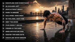 NO MOOD. JUST DISCIPLINE. 💪⚔️ | Rap Rock Workout Music | Gym Motivation Music