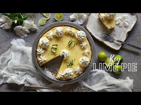 Key Lime Pie with Pretzel Crust | How to Make Key Lime Pie | My Favorite Key Lime Pie Recipe