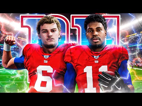 The Giants Are My New Franchise Team, Abdul Carter & Jackson Dart!