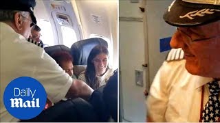 Pilot surprises his one millionth passenger with FREE flight - Daily Mail