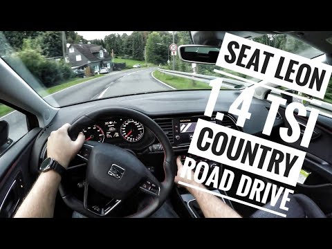 Seat Leon 1.4 TSI FR (2017) - POV Country Road and City Drive