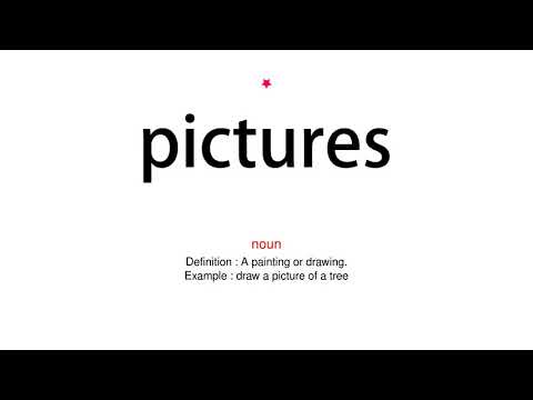 How to pronounce pictures - Vocab Today