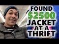 FINDING A $2500 JACKET AT A THRIFT STORE - END 2019