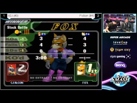 SSS 21 - S2J (Captain Falcon) Vs. Fiction (Fox) - Winner's Finals