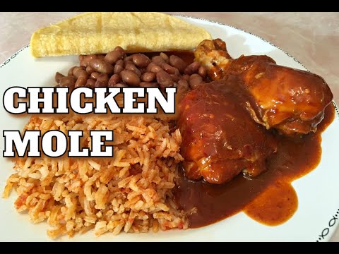 Chicken Mole! Authentic and delicious!!
