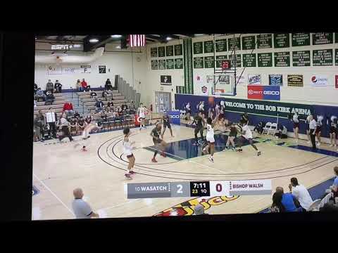TJ - Bishop Walsh vs Wasatch