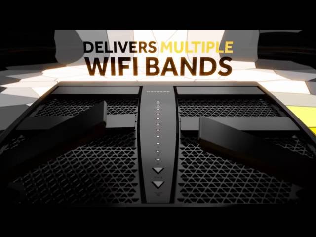 Video teaser for NETGEAR Nighthawk™ X6 WiFi Router Sizzle Video | R8000 AC3200 Tri-Band Wireless