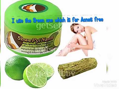 Os benefícios do Shwe Pyi Nann Thanaka