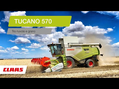 CLAAS In Campo 2020- TUCANO 570 Tra nuvole e grano