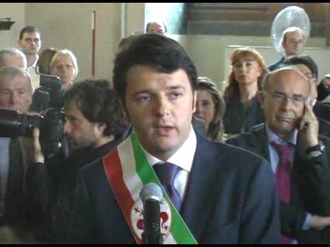 Matteo Renzi nuovo sindaco di Firenze