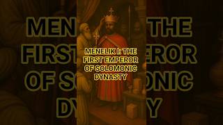 The First Emperor of Ethiopia: during Solomonic Dynasty
