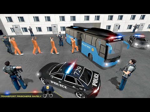 Police Bus Shooting: Police Plane Prison Transport - Android Gameplay