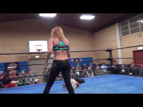 FULL MATCH WOMEN'S WRESTLING: FLAME VS NIKKI NITRO - 30/8/2014 - Australian Wrestling Federation