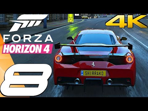 Forza Horizon 4 - Gameplay Walkthrough Part 8 - Halo Mission & Ferrari 458 [4K 60FPS ULTRA]