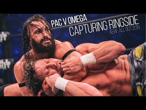 Capturing Ringside - Pac v Omega - AEW All Out