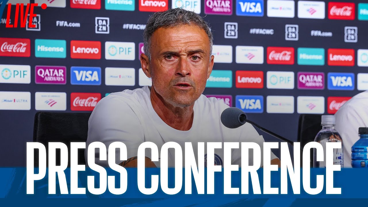 🇺🇸🎙️ La conférence de presse de Luis Enrique avant la demi-finale face au Real Madrid 🔴🔵