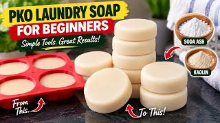 PKO Laundry Soap for Beginners | Why I Add Soda Ash & Kaolin to My Soap